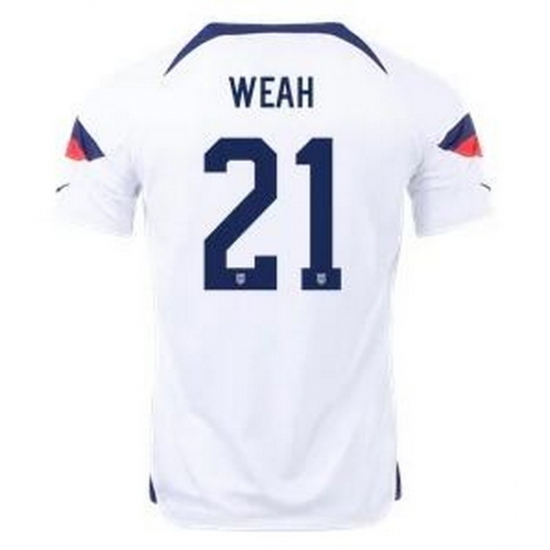 Men US 2022 FIFA Soccer Jersey White 007 Men US 2022 FIFA Soccer Jersey White 007