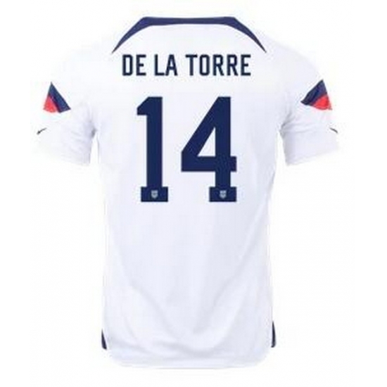 Men US 2022 FIFA Soccer Jersey White 013 Men US 2022 FIFA Soccer Jersey White 013
