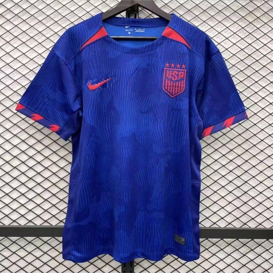 Men USA Soccer Jerseys Away Blue Men USA Soccer Jerseys Away Blue
