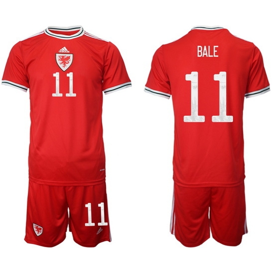 WALES 2022 World Cup Soccer Jersey #11 BALE WALES 2022 World Cup Soccer Jersey #11 BALE