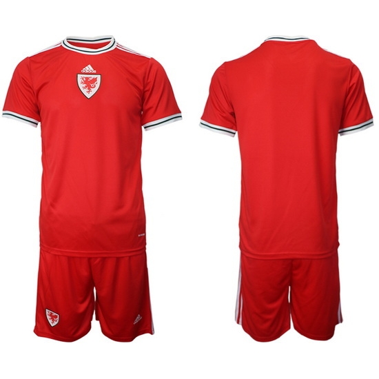 WALES 2022 World Cup Soccer Jersey BLANK WALES 2022 World Cup Soccer Jersey BLANK