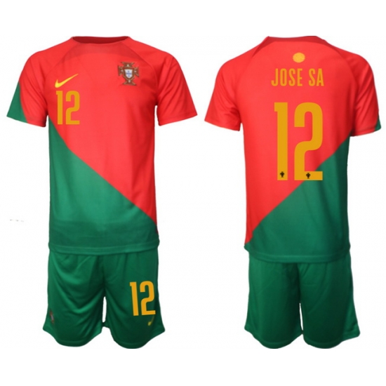 Men FIFA 2022 Portugal Soccer Red Jersey 103