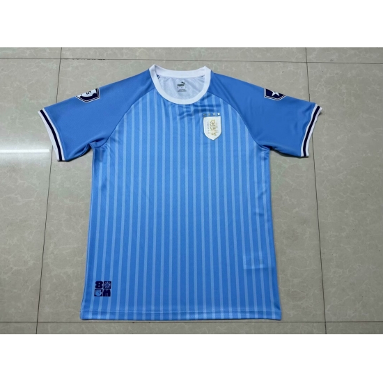 Uruguay 2024 Soccer Jersey Home Blue Uruguay 2024 Soccer Jersey Home Blue
