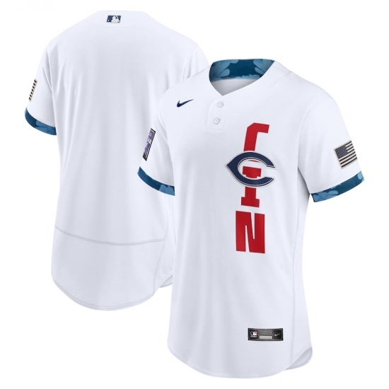 Men's Cincinnati Reds Blank Nike White 2021 MLB All-Star Game Authentic Jersey Men's Cincinnati Reds Blank Nike White 2021 MLB All-Star Game Authentic Jersey