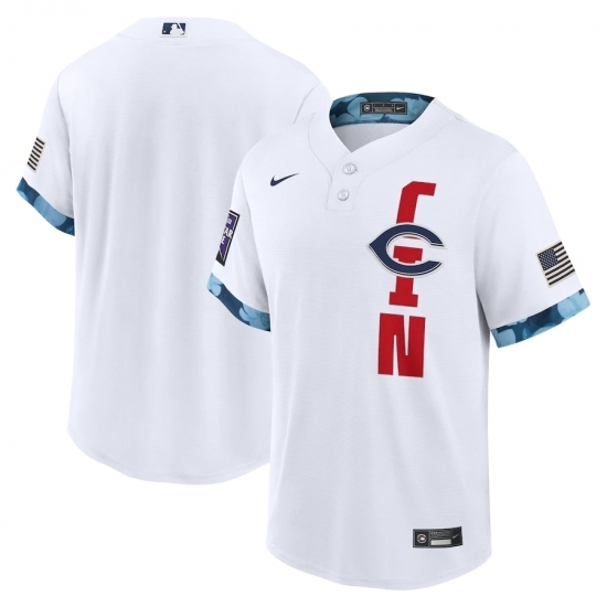 Men's Cincinnati Reds Blank Nike White 2021 MLB All-Star Game Replica Jersey Men's Cincinnati Reds Blank Nike White 2021 MLB All-Star Game Replica Jersey