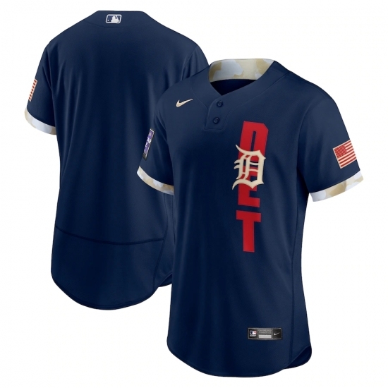 Men's Detroit Tigers Blank Nike Navy 2021 MLB All-Star Game Authentic Jersey Men's Detroit Tigers Blank Nike Navy 2021 MLB All-Star Game Authentic Jersey