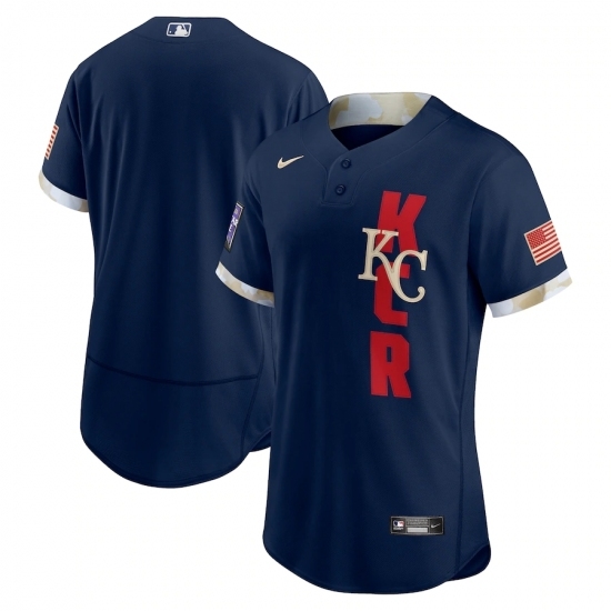 Men's Kansas City Royals Blank Nike Navy 2021 MLB All-Star Game Authentic Jersey Men's Kansas City Royals Blank Nike Navy 2021 MLB All-Star Game Authentic Jersey