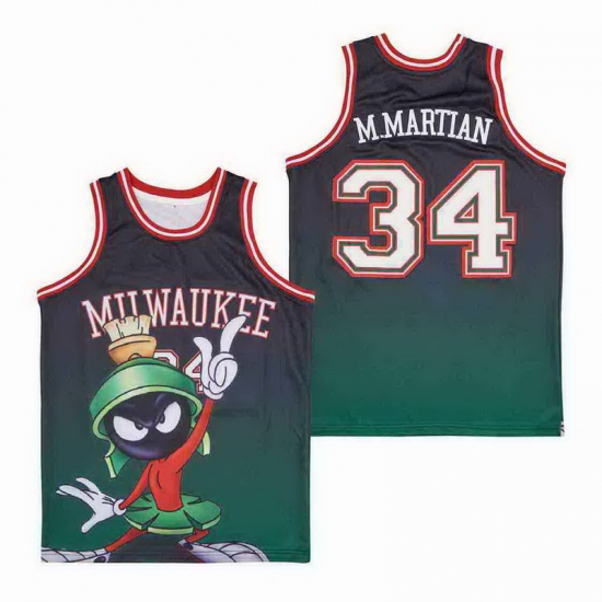 34# MARVIN THE MARTIAN FADE JERSEY 34# MARVIN THE MARTIAN FADE JERSEY