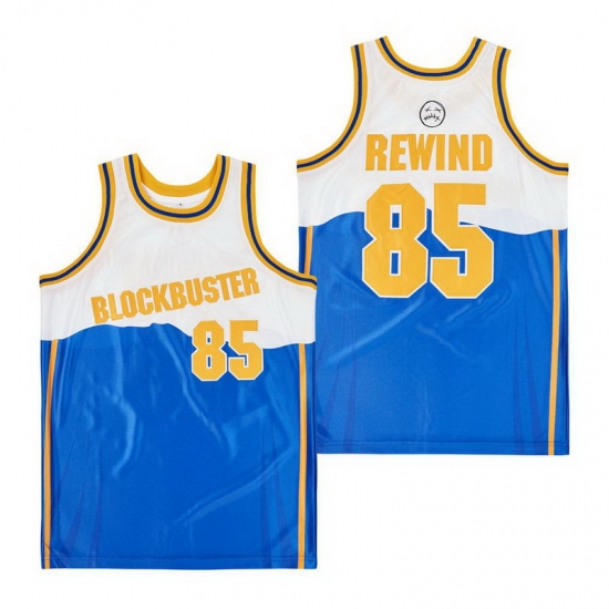 BLOCKBUSTER 14# 85# AWAY BASKETBALL JERSEY (2) BLOCKBUSTER 14# 85# AWAY BASKETBALL JERSEY (2)