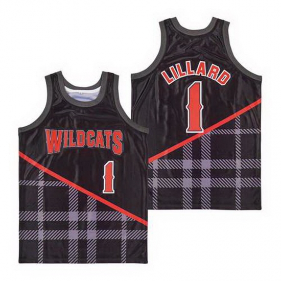 DAMIAN LILLARD 1# HIGH SCHOOL BASKETBALL CITY JERSEY DAMIAN LILLARD 1# HIGH SCHOOL BASKETBALL CITY JERSEY