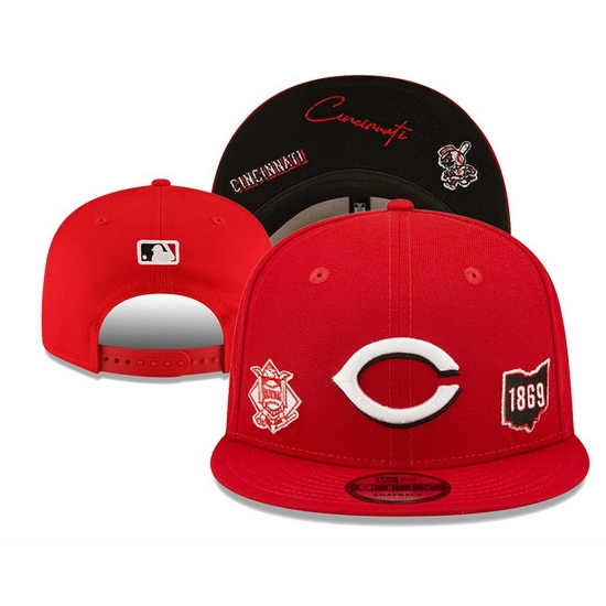 Cincinnati Reds MLB Snapback Cap 007