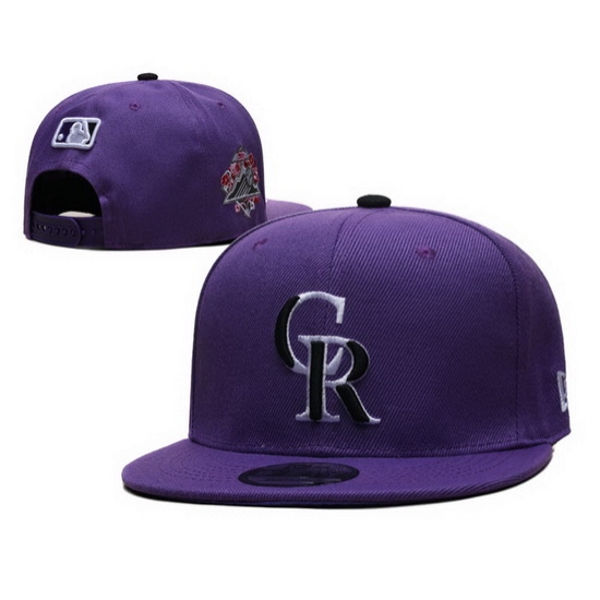 Colorado Rockies Snapback Cap 24E02 Colorado Rockies Snapback Cap 24E02