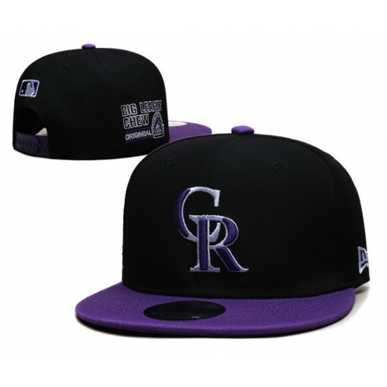 Colorado Rockies Snapback Cap C100 Colorado Rockies Snapback Cap C100