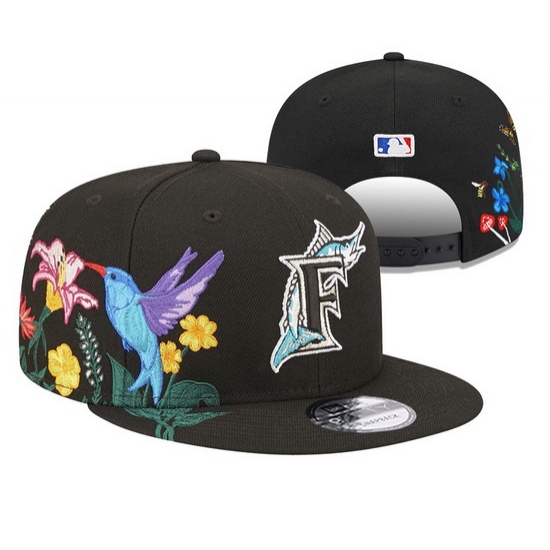 Miami Marlins MLB Snapback Cap 004 Miami Marlins MLB Snapback Cap 004