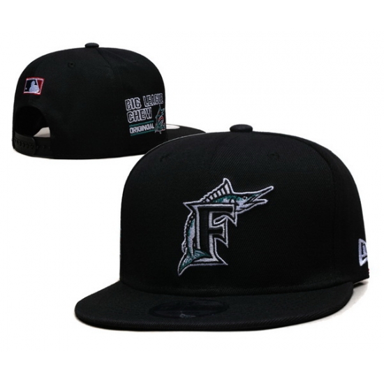 Miami Marlins Snapback Cap C100 Miami Marlins Snapback Cap C100