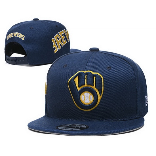 Milwaukee Brewers Snapback Cap 002 Milwaukee Brewers Snapback Cap 002