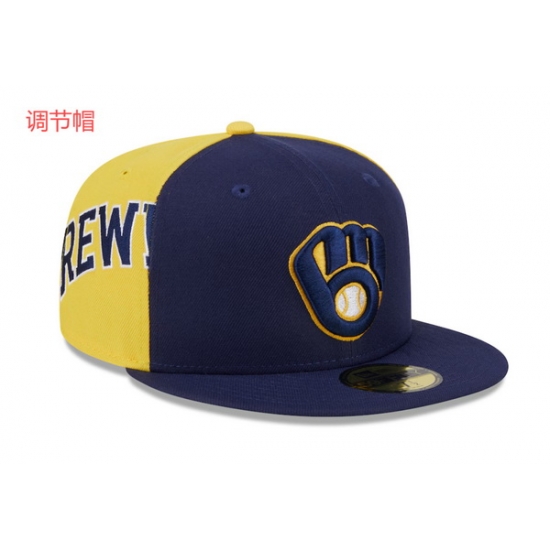 Milwaukee Brewers Snapback Cap C102 Milwaukee Brewers Snapback Cap C102