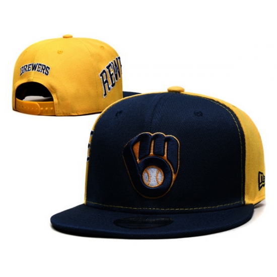 Milwaukee Brewers Snapback Cap C103 Milwaukee Brewers Snapback Cap C103