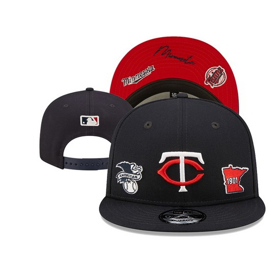 Minnesota Twins MLB Snapback Cap 005 Minnesota Twins MLB Snapback Cap 005