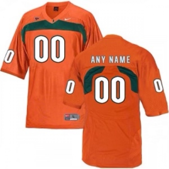 NCAA Miami Customized Jersey NCAA Miami Customized Jersey