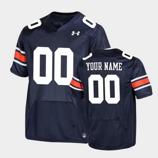 Auburn Tigers Custom Navy Replica Football Jersey Auburn Tigers Custom Navy Replica Football Jersey