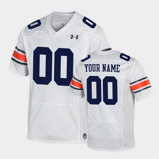 Auburn Tigers Custom White Replica Football Jersey Auburn Tigers Custom White Replica Football Jersey