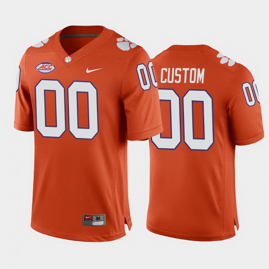 Clemson Tigers Custom Orange Home Men'S Jersey Clemson Tigers Custom Orange Home Men'S Jersey