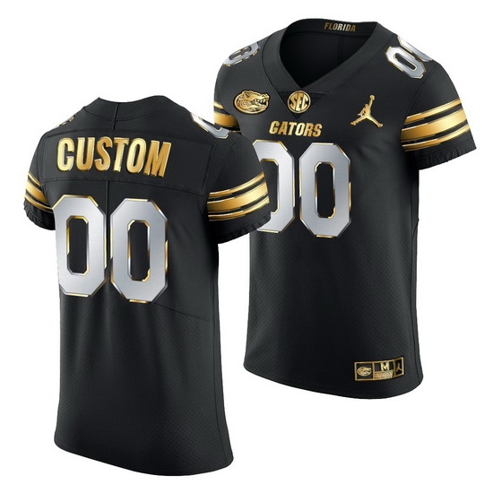 Florida Gators Custom Black Golden Edition Jersey Florida Gators Custom Black Golden Edition Jersey