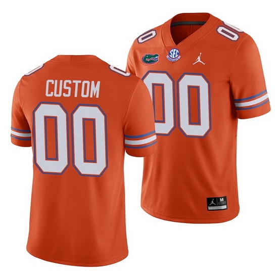 Florida Gators Custom Orange College Football Men'S Jersey Florida Gators Custom Orange College Football Men'S Jersey