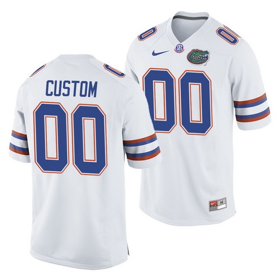 Florida Gators Custom White College Football Men'S Jersey Florida Gators Custom White College Football Men'S Jersey