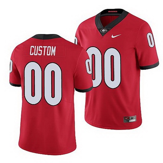 Georgia Bulldogs Custom Red Limited Men'S Jersey Georgia Bulldogs Custom Red Limited Men'S Jersey
