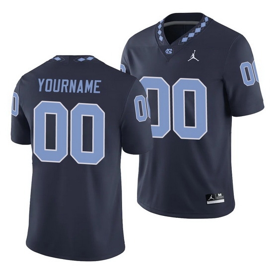 North Carolina Tar Heels Custom Navy College Football Men'S Jersey North Carolina Tar Heels Custom Navy College Football Men'S Jersey