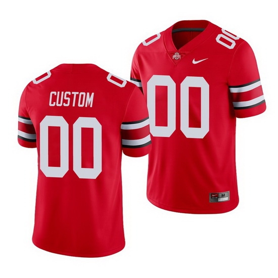 Ohio State Buckeyes Custom Scarlet College Football Men'S Jersey Ohio State Buckeyes Custom Scarlet College Football Men'S Jersey