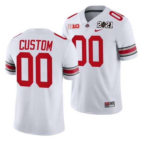 Ohio State Buckeyes Custom White 2021 Sugar Bowl Champions College Football Playoff College Football Playoff Jersey 0 Ohio State Buckeyes Custom White 2021 Sugar Bowl Champions College Football Playoff College Football Playoff Jersey 0