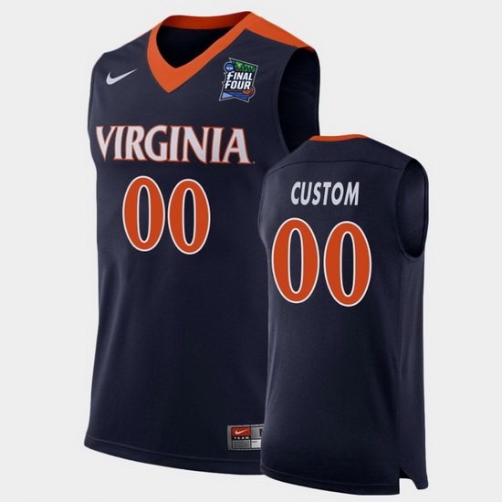Virginia Cavaliers Custom Navy 2019 Final Four Replica Jersey Virginia Cavaliers Custom Navy 2019 Final Four Replica Jersey