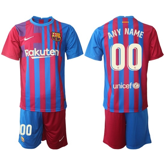 Men Barcelona Soccer Jersey 061 Customized Men Barcelona Soccer Jersey 061 Customized