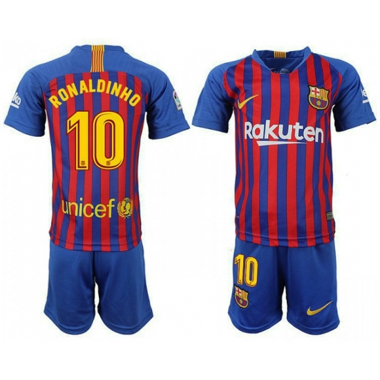 Nike Barcelona Ronaldinho #10 Soccer Jersey Nike Barcelona Ronaldinho #10 Soccer Jersey