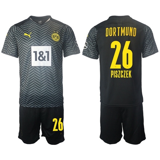 Men Borussia Dortmund Soccer Jersey 027 Men Borussia Dortmund Soccer Jersey 027