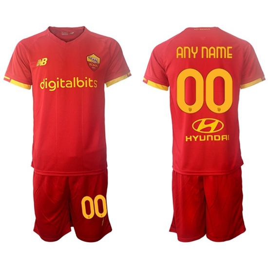 Men Roma Soccer Jerseys 002 Customized Men Roma Soccer Jerseys 002 Customized