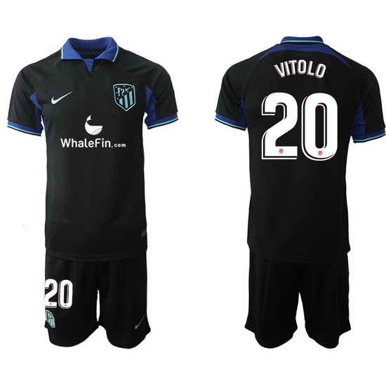 Men Atletico de Madrid Soccer Jerseys 23D 005 Men Atletico de Madrid Soccer Jerseys 23D 005