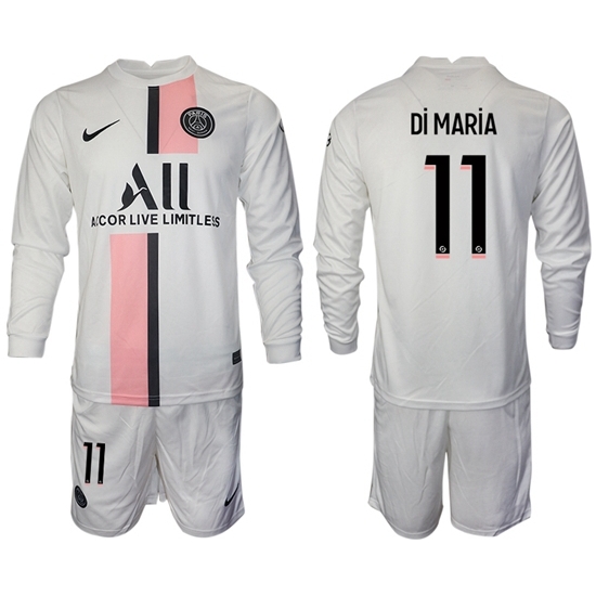 Men Paris Saint Germain Long Sleeve Soccer Jerseys 524 Men Paris Saint Germain Long Sleeve Soccer Jerseys 524