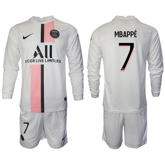 Men Paris Saint Germain Long Sleeve Soccer Jerseys 527 Men Paris Saint Germain Long Sleeve Soccer Jerseys 527