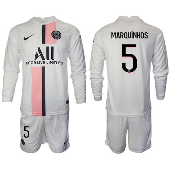 Men Paris Saint Germain Long Sleeve Soccer Jerseys 529 Men Paris Saint Germain Long Sleeve Soccer Jerseys 529
