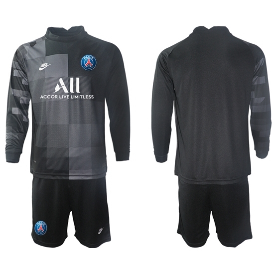 Men Paris Saint Germain Long Sleeve Soccer Jerseys 539