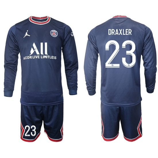 Men Paris Saint Germain Long Sleeve Soccer Jerseys 547 Men Paris Saint Germain Long Sleeve Soccer Jerseys 547