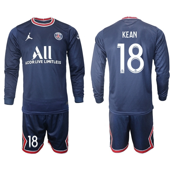 Men Paris Saint Germain Long Sleeve Soccer Jerseys 551 Men Paris Saint Germain Long Sleeve Soccer Jerseys 551