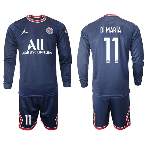 Men Paris Saint Germain Long Sleeve Soccer Jerseys 554 Men Paris Saint Germain Long Sleeve Soccer Jerseys 554