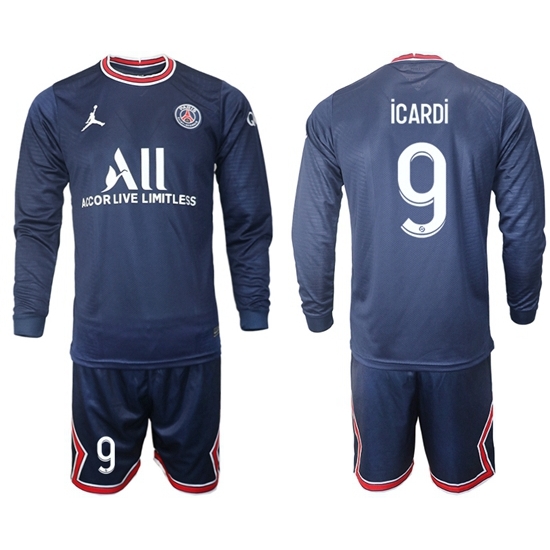 Men Paris Saint Germain Long Sleeve Soccer Jerseys 556 Men Paris Saint Germain Long Sleeve Soccer Jerseys 556