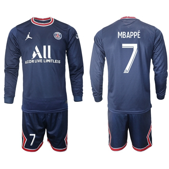 Men Paris Saint Germain Long Sleeve Soccer Jerseys 558 Men Paris Saint Germain Long Sleeve Soccer Jerseys 558