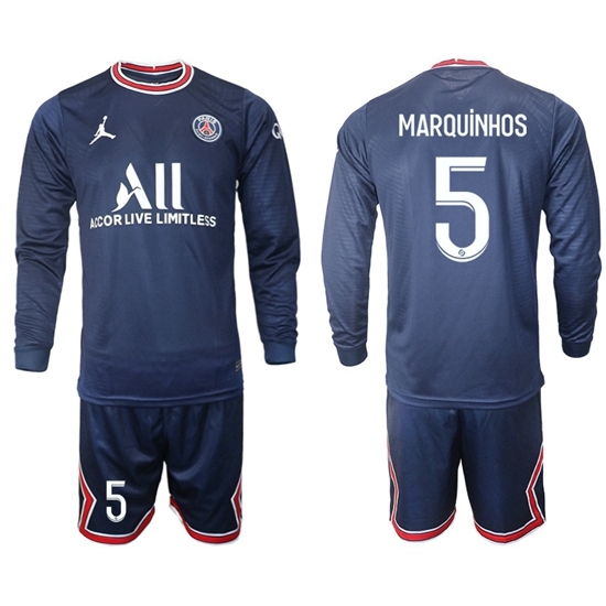 Men Paris Saint Germain Long Sleeve Soccer Jerseys 560 Men Paris Saint Germain Long Sleeve Soccer Jerseys 560
